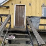 Indgang med trappe